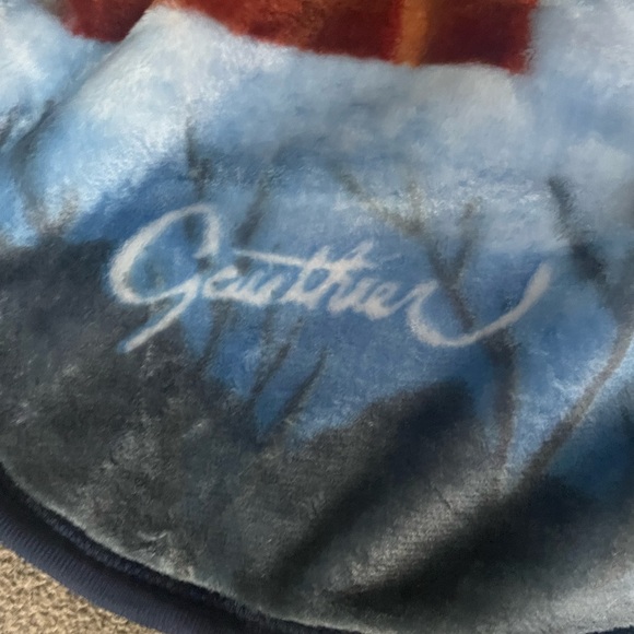 COPY - Warm Wishes Plush Throw Santa Deer 50x60 - Picture 5 of 8